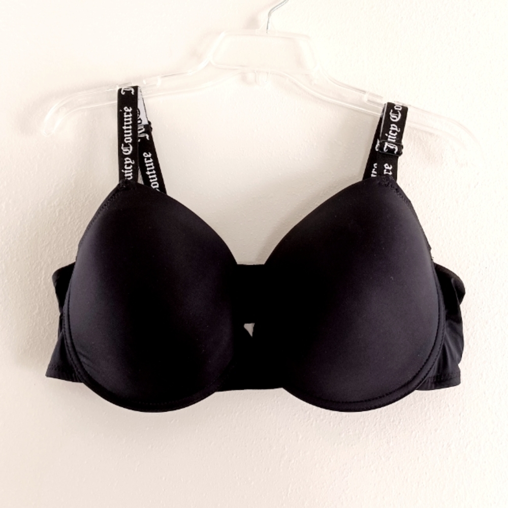 NWOT Juicy Couture Black Underwire Bra, 42D